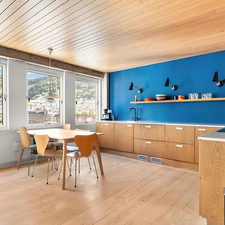 Апартаменты Unique Gem Overlooking The World Famous Bryggen *